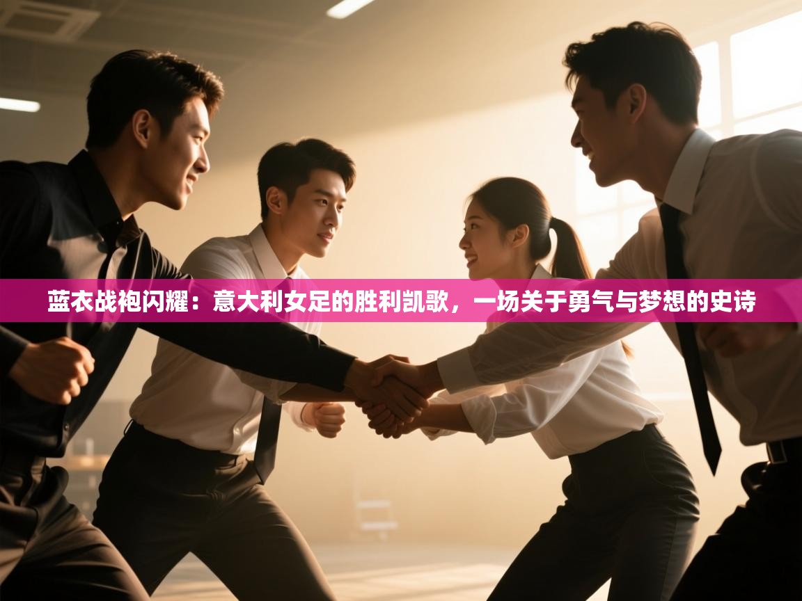 蓝衣战袍闪耀：意大利女足的胜利凯歌，一场关于勇气与梦想的史诗