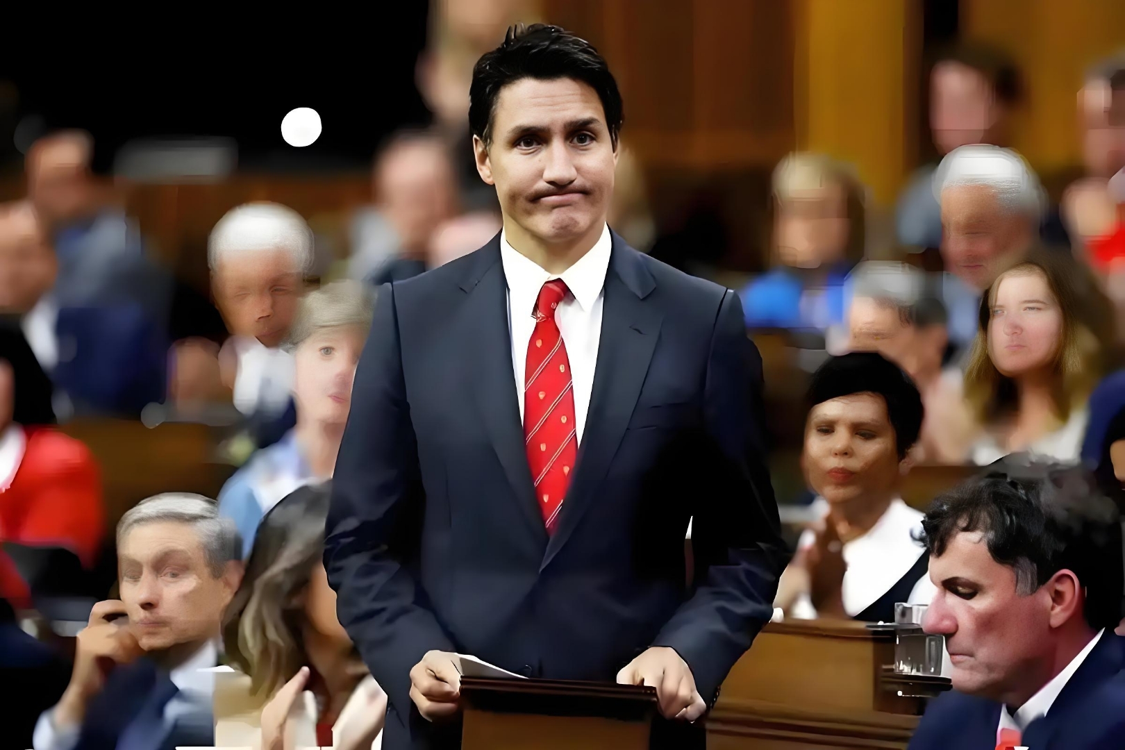 加拿大运动员凭借实力,稳坐领先位置 加拿大运动员凭借实力,稳坐领先位置