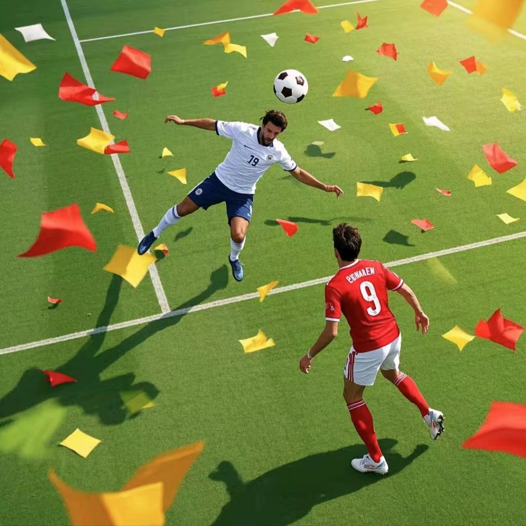 足球场上的精彩瞬间，华丽技术展示犹如绝世王者的简单介绍